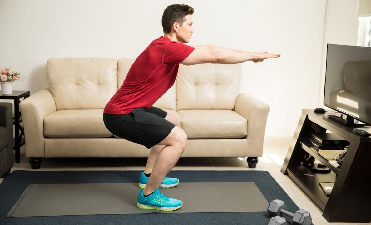 Training for a man